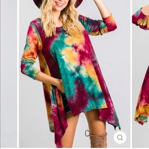 RUBY TIE DYE TUNIC